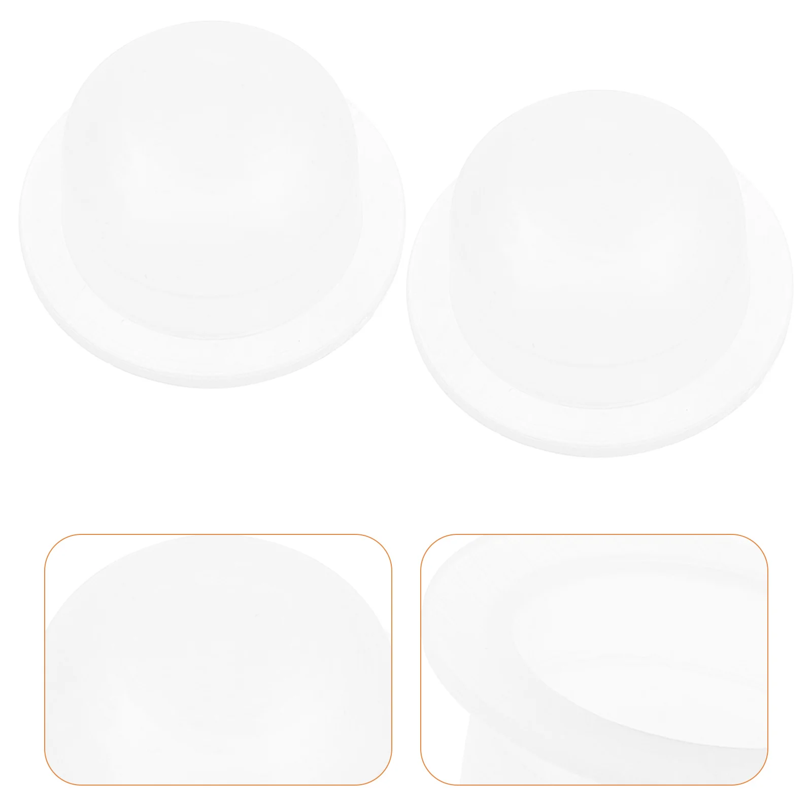 

100Pcs Essential Oil Bottle Stoppers Transparent Reusable Sealing Caps Leakproof Aromatherapy Bottle Cap Replacement for Home