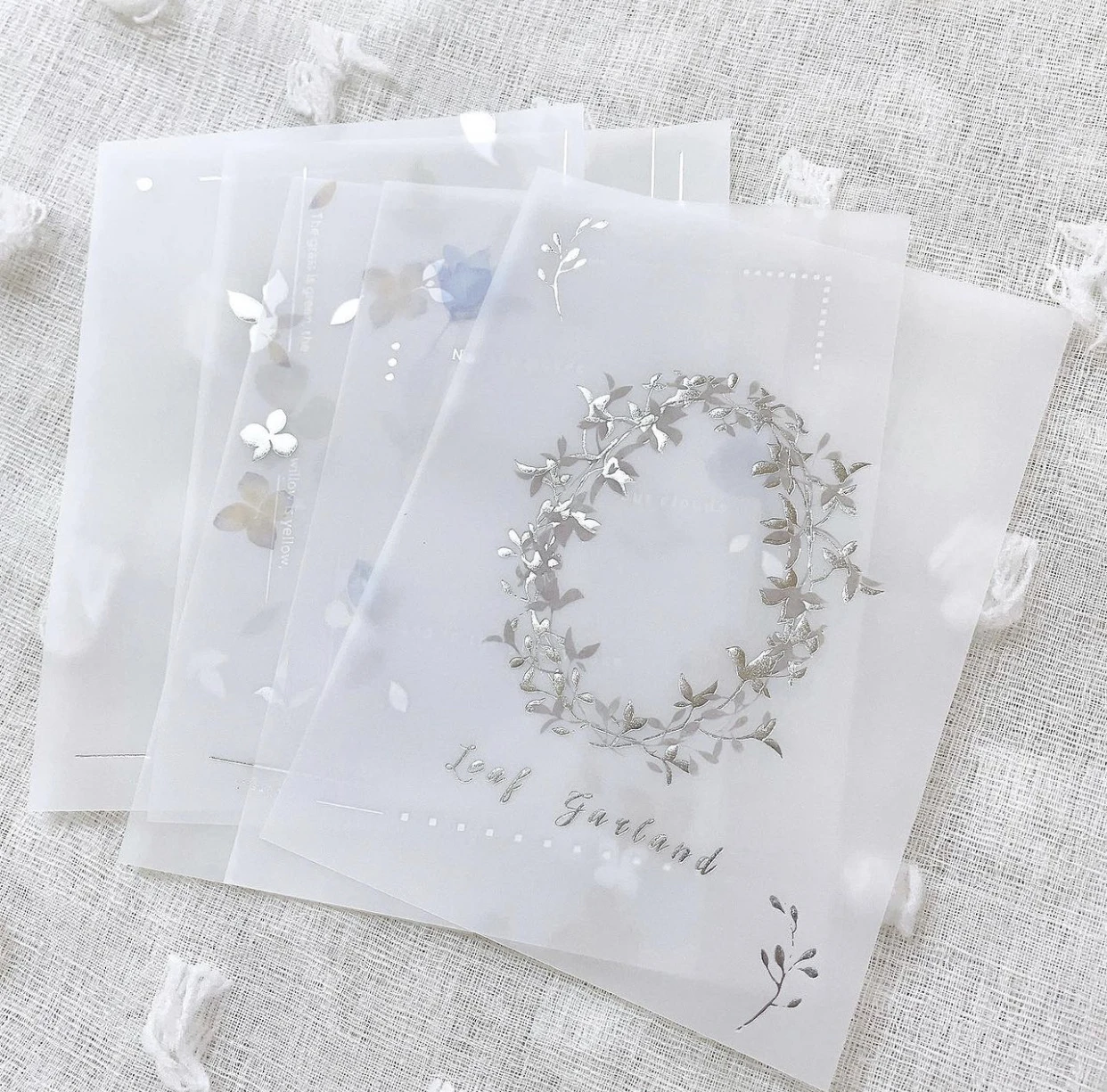 Freckles Tea Vintage Floral Frames Memo Sheet Planner DIY Scrapbooking Card Making Decoration