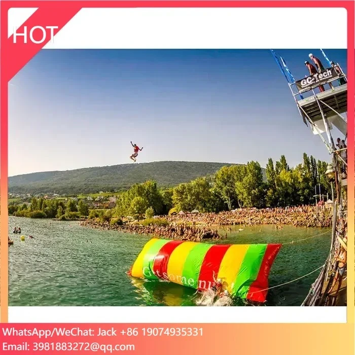 

XIXI TOYS PVC Inflatable Water Catapult Blob / Inflatable Jumping Pillow Toys / Inflatable Pad