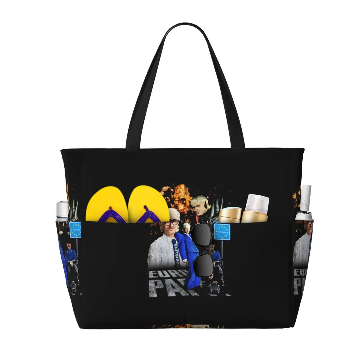 Joost Klein Eurovisions Song Contest Beach Tote Bag Sport Gym Yoga Duffle Large Tote Bag Women Travel Bag Fitness bag