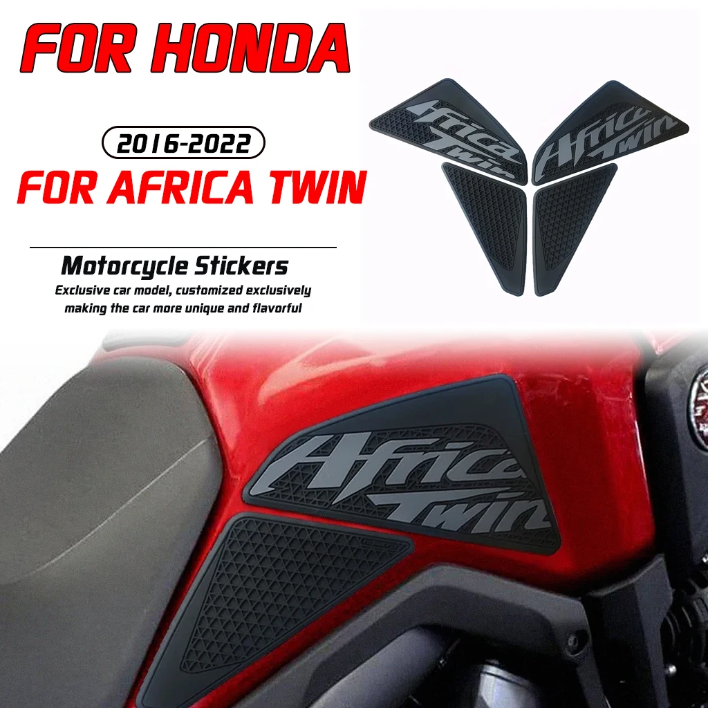 

For 2016-2023 Honda Africa Dual ADV Motorcycle Modified Side Fuel Tank Pad Kit Knee Protector Stickers