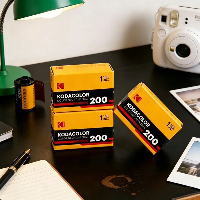 Nuevo Empaque KODAK GOLD 200 Película de 35 mm, 36 Exposiciones por Rollo, 1, 2, 5, 6, 10 Rollos para Cámara KODAK M35 / M38 (Fecha de Caducidad: 2027)