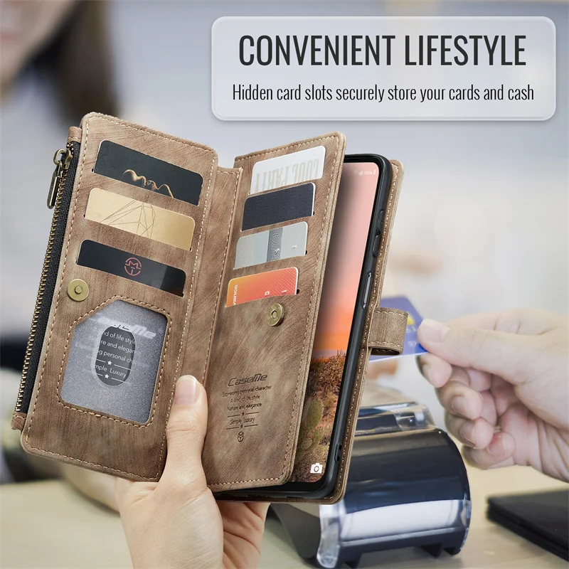 Leather Wallet Card Phone Case For Samsung Galaxy A56 A36 A16 A55 A35 A25 A15 A54 A34 A24 A14 A53 A33 A23 A13 A52S A32 A51 Cover