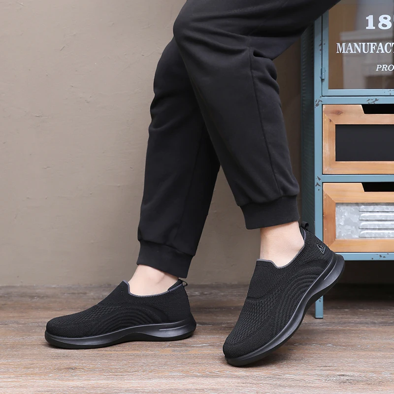 

2025 летняя новая мужская повседневная обувь, дышащая, удобная, легкая, противоударная, противоскользящая, уличная, для фитнеса, спорта, повседневная