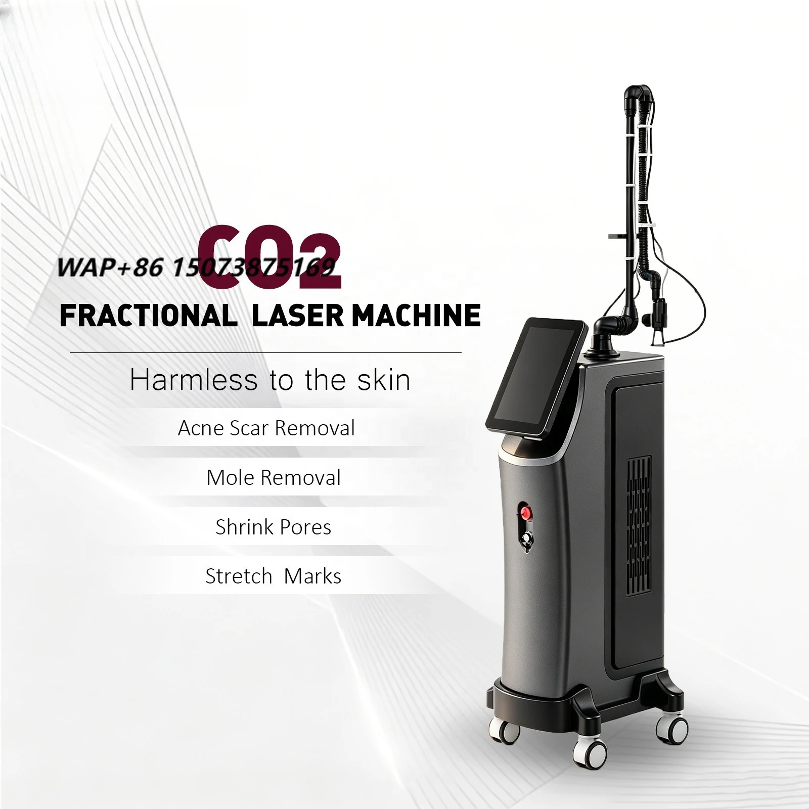 Fractional CO2 Machine Tightening Resurfacing Rejuvenation Equipment for Clinics Profitable Products