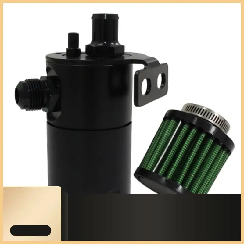

AN10 5/8 Inch Port Universal Breather Reservoir Tank 500ML Car Oil Catch Can Fuel Tank Car Accessories-N30R