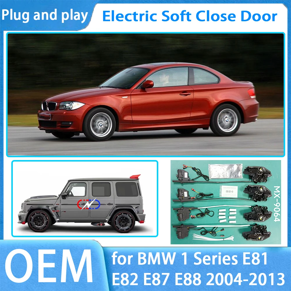 

for BMW 1 Series E81 E82 E87 E88 2004-2013 OEM Car Soft Close Door System Automatic Electric Auto Pull Power Latch Power Closing