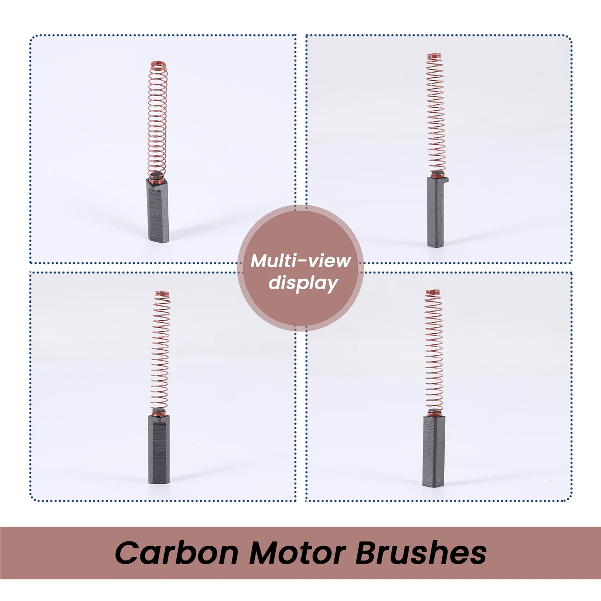 A92G 8 個カーボンモーターブラシ、ミキサー用交換用モーターブラシ部品 W10380496/5K5SS/WHK55K