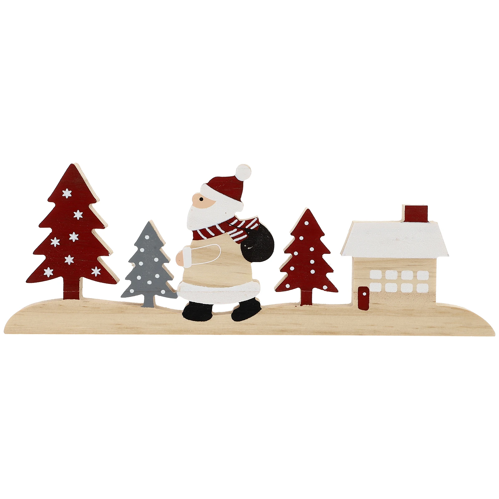 

Santa Claus Ornament Household Decoration Christmas Centerpieces for Dining Table Decorate