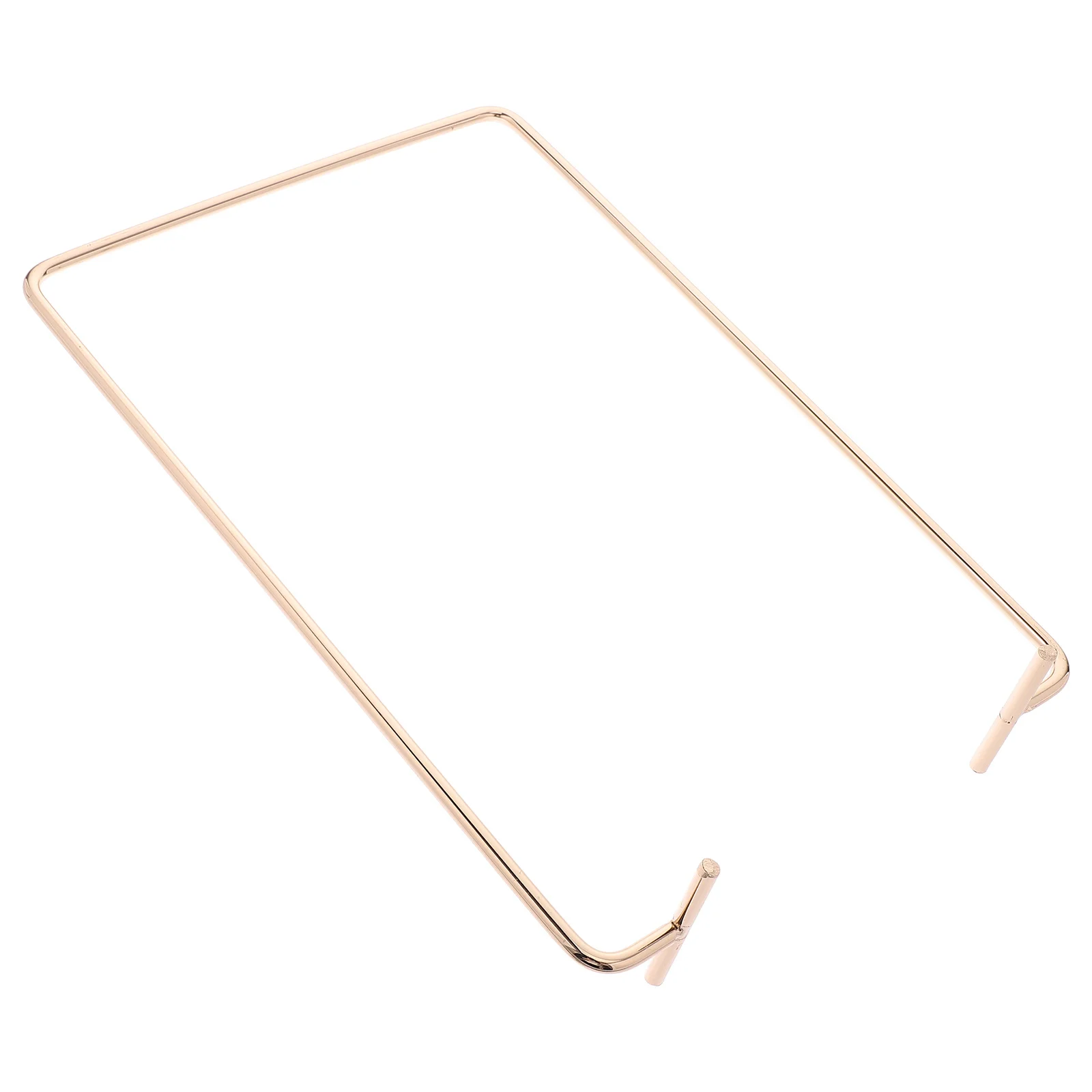 

Aesthetic Iron Desk Calendar Stand Rack Metal Holder Office Home Decor Accessory Space Saving Tabletop Bracket