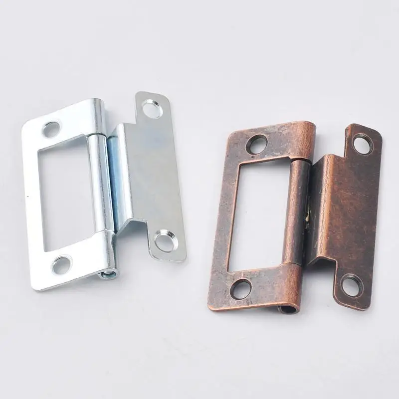 2pcs Folded Room Door Hinges Creative Cupboard Door Camper Van Motorhome Caravans Spring Door Hinges Furniture Accessories