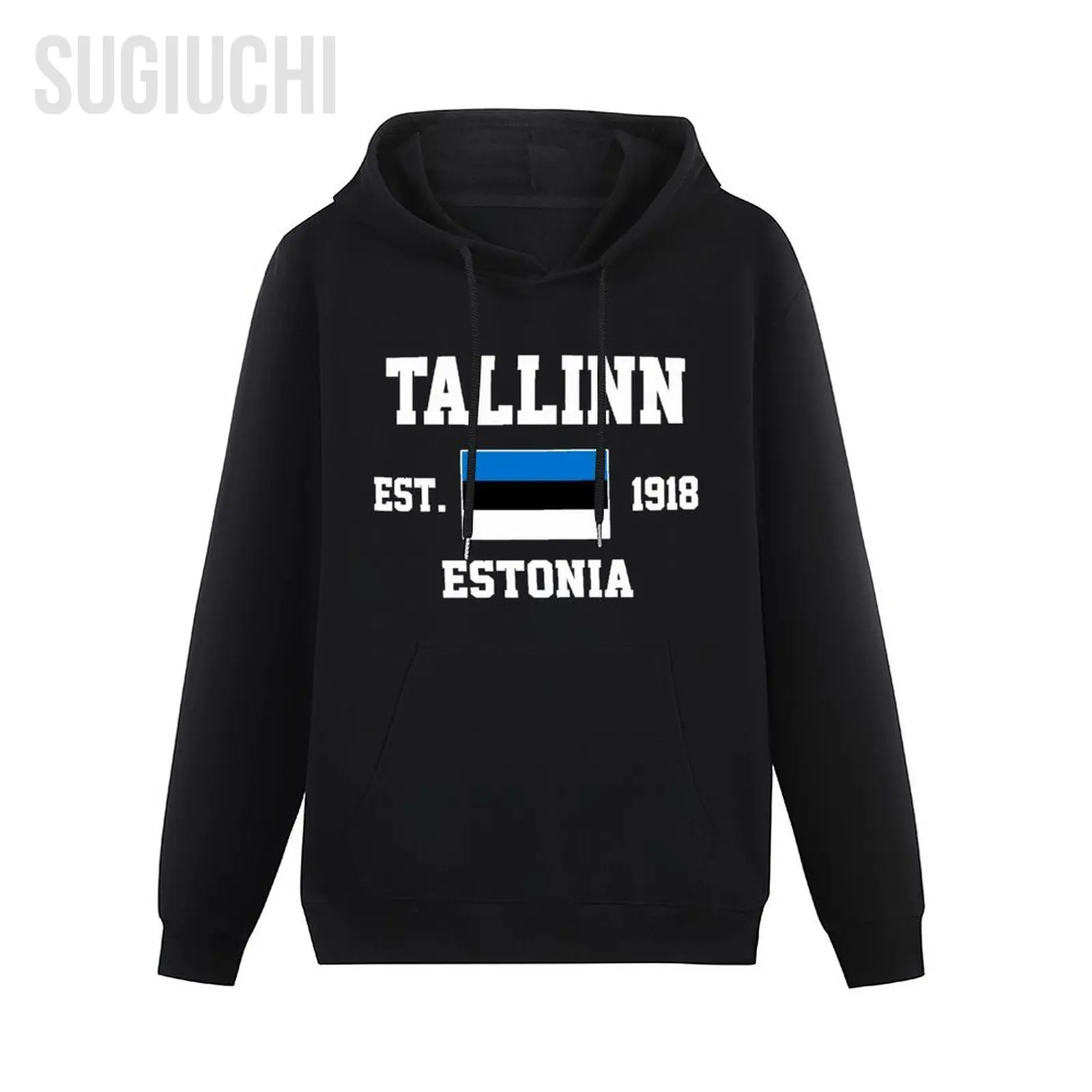 Men Women Hoodies Estonia EST.1918 Tallinn Capital Hoodie Pullover Hooded Hip Hop Sweatshirt Cotton Unisex