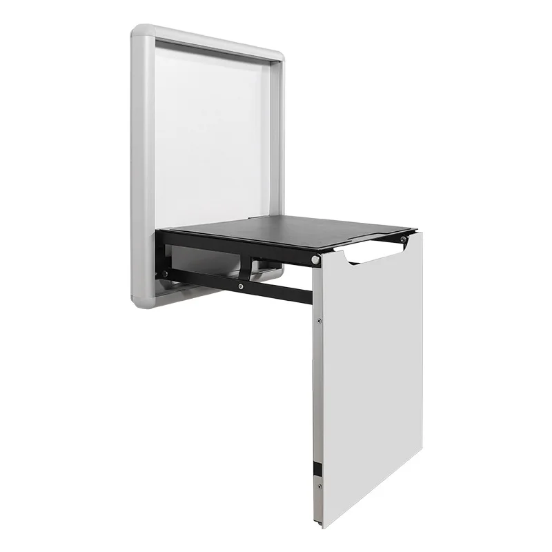 Hidden folding shoe changing stool, multi-functional household entrance shoe cabinet, folding stool