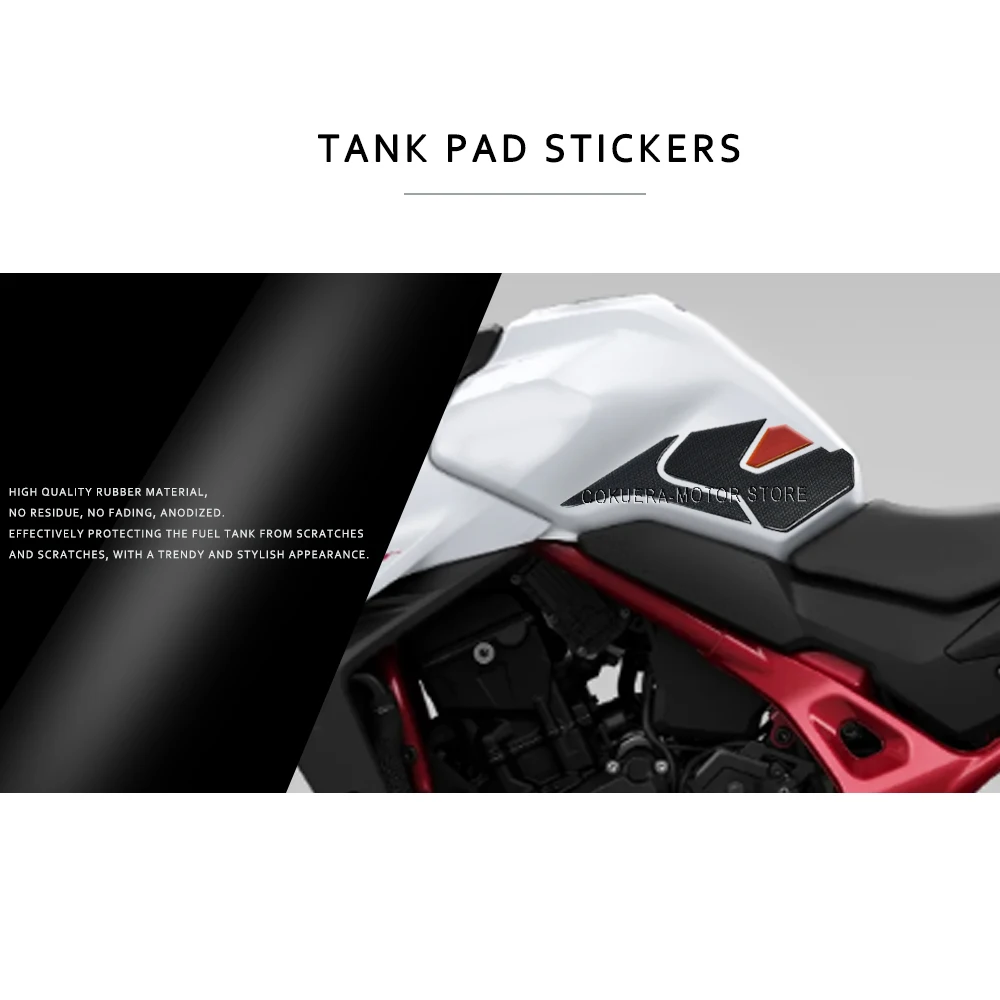 For HONDA CB750 CB 750 HORNET 2023 Motorcycle accessories Non-Slip Side Fuel Tank Stickers Pad Rubber Sticker