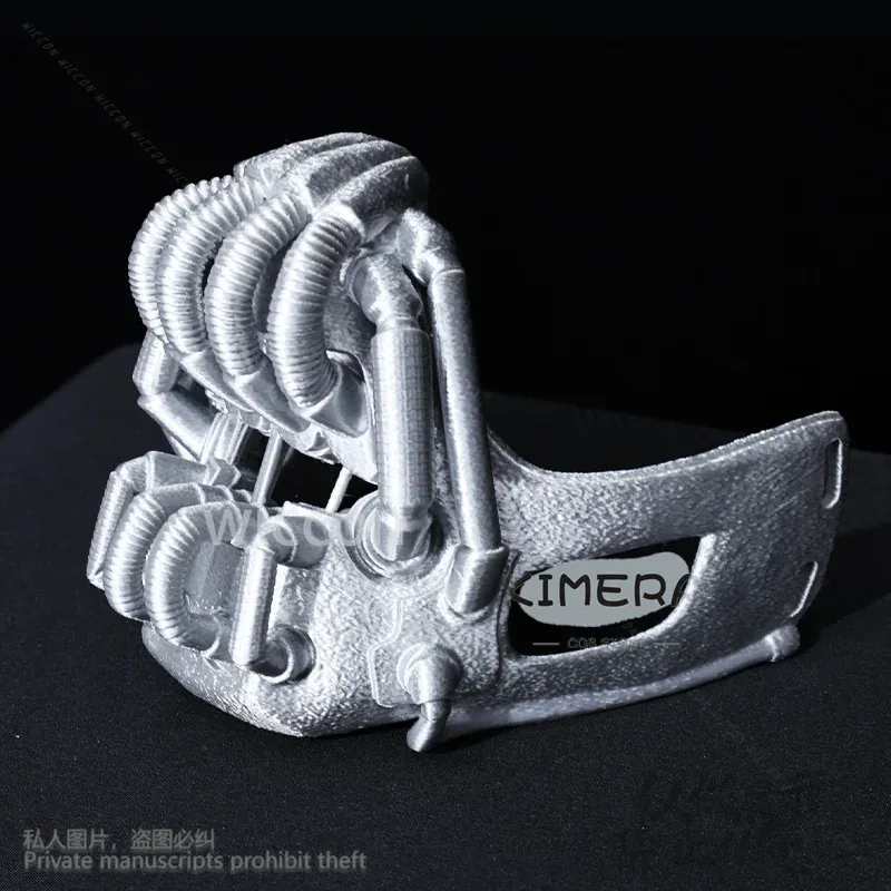 

asdh8@Dark Anime Movie Knight Cosplay Bane Silver Skull 3D Polylactic Acid Mask Horror Halloween Christmas Party Man Cos Customi