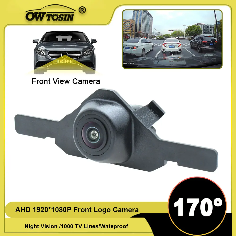 AHD 1920*1080P 170° Front Logo View Camera For Toyota Corolla Cross XG10 2020 2021 2022 2023 Vehicle Parking Car Camera