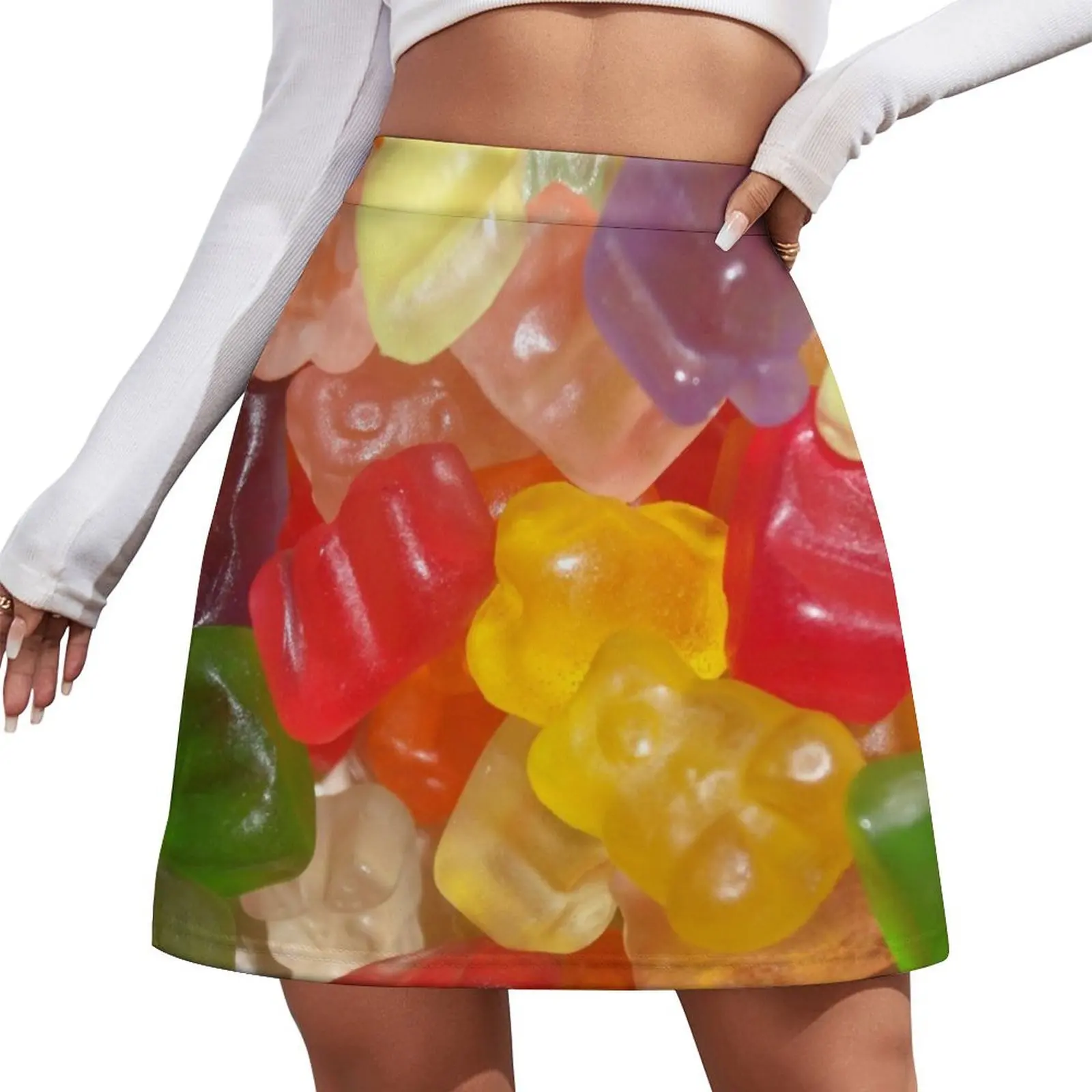 Bears Everywhere Mini Skirt Woman short skirt skirts Kawaii