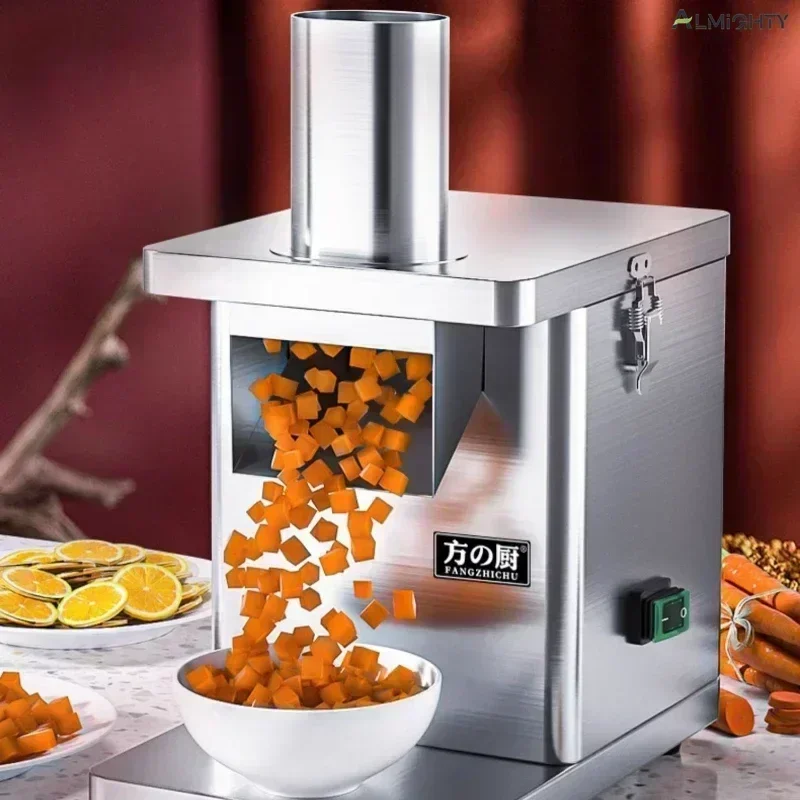 New Style Commercial Fully Automatic Multifunction Electric Vegetable Cutter: Ideal for Potato & Fruit Slicing and Shredding