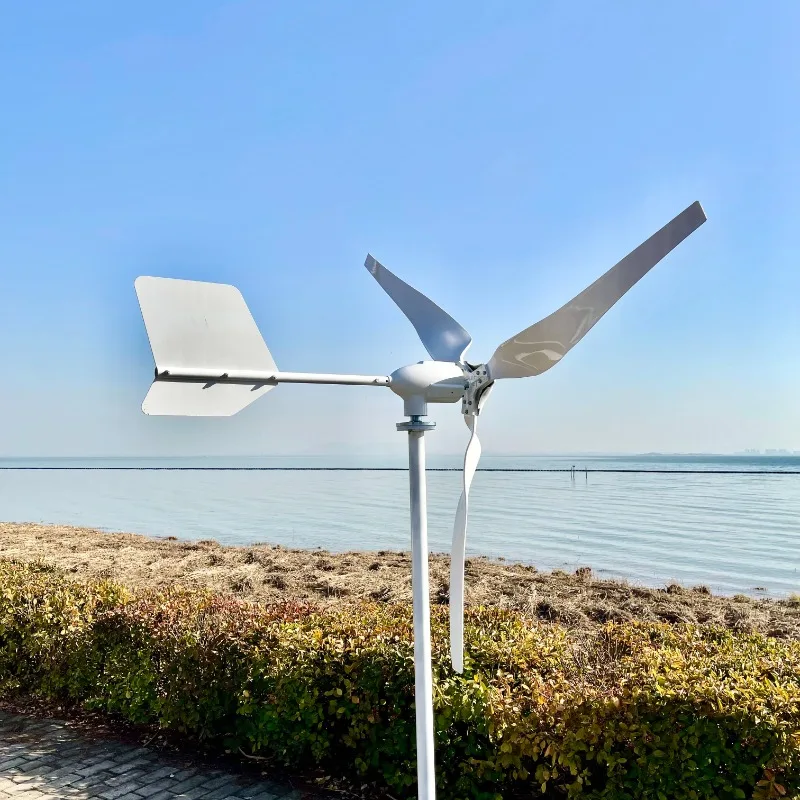 2000 watt 1kw wind generator horizontal  turbine with inverter