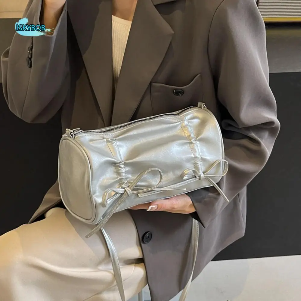 lazer-plissado-arco-bolsa-estilo-coreano-y2k-laco-bolsa-de-ombro-crossbody-saco-de-compras-couro-do-plutonio-axilas-saco-meninas