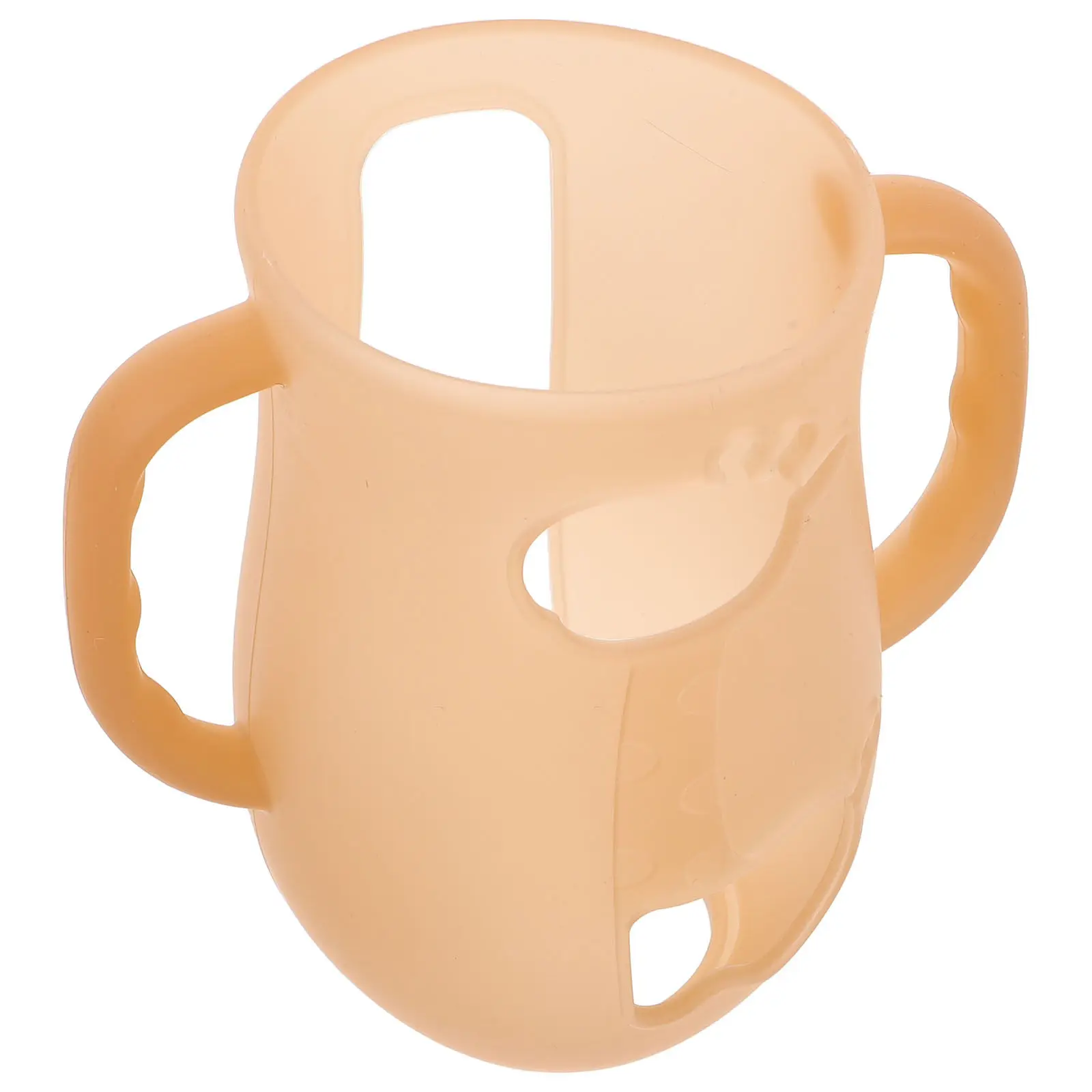 

Силиконовая ручка для детской бутылочки, эргономичная, с нескользящим покрытием, съемная, моющаяся, универсальный держатель для бутылочек, аксессуар для кормления младенцев