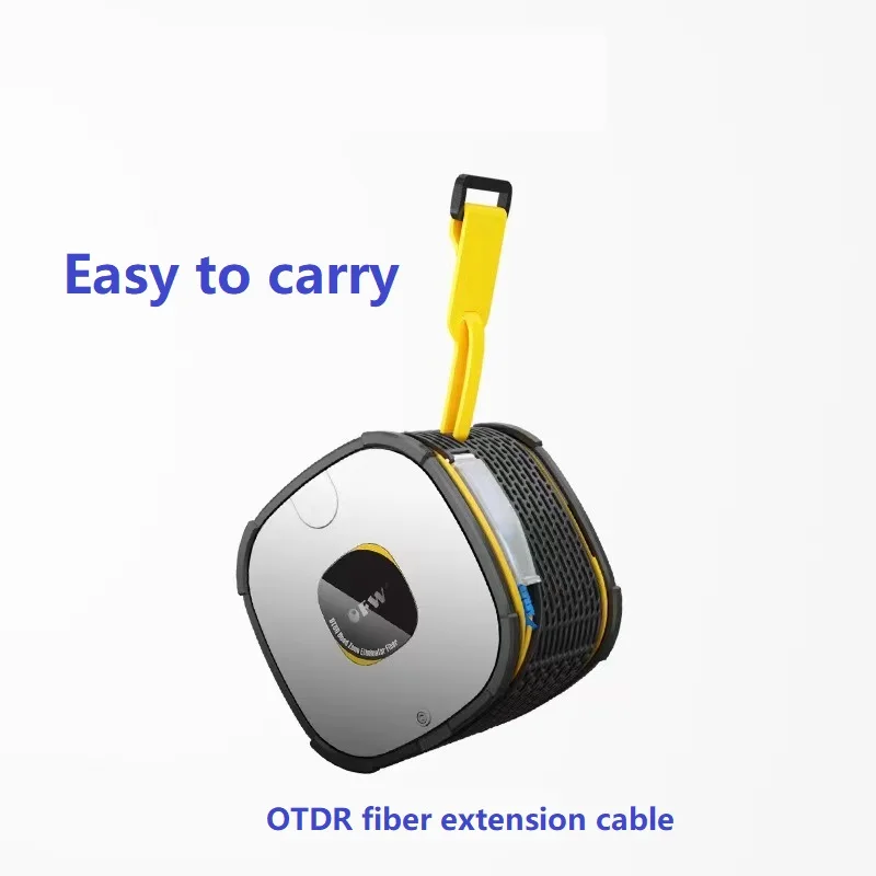 Imagem -05 - Ofw Otdr Otdr Lançamento Cabo 2km Fibra Single Mode sc fc Teste Cabo de Extensão Tempo Reflectometer Design Portátil Dead Zone Eliminator