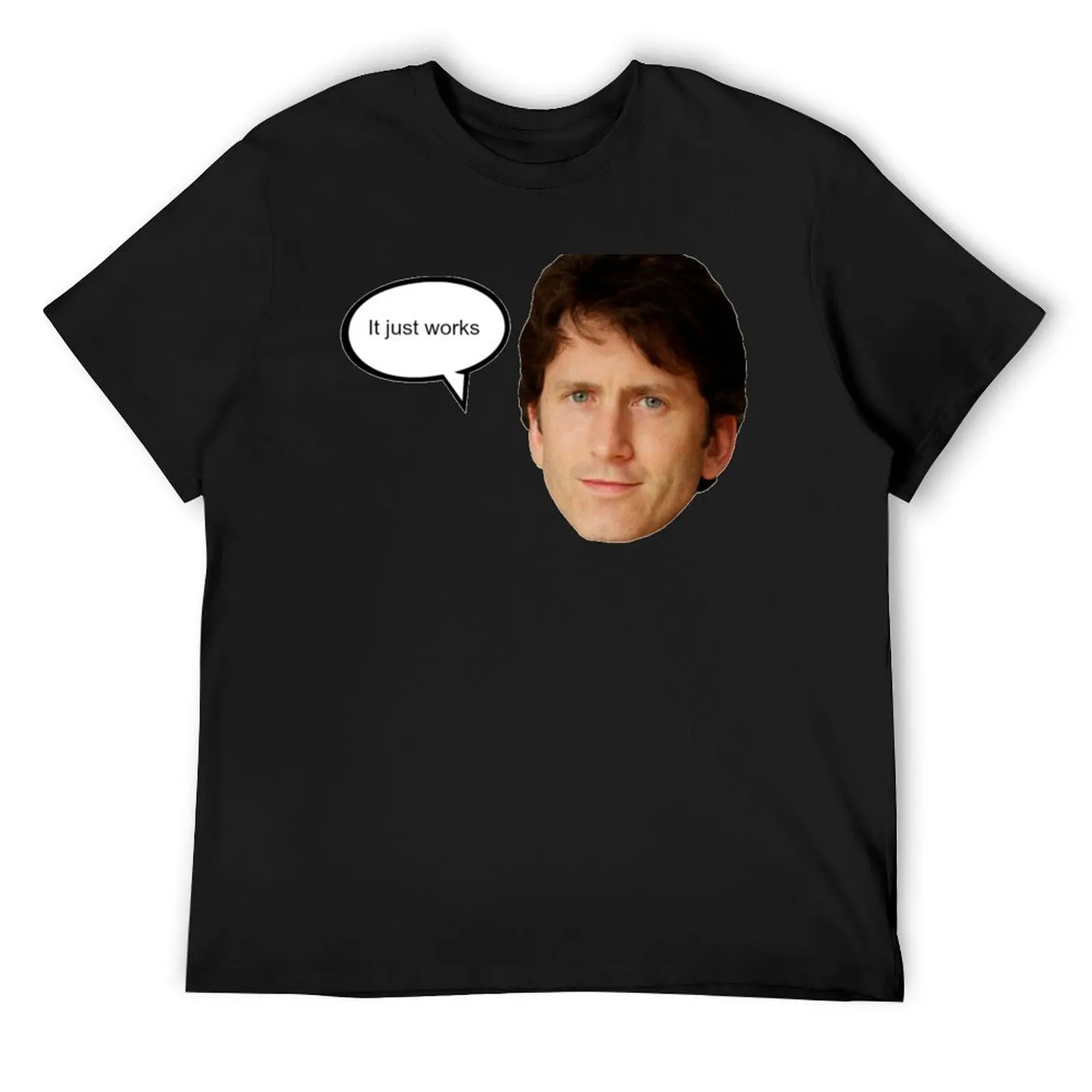 

Todd Howard It Just Works T-Shirt animal prinfor boys shirts graphic basketball graphic tees sublime shirts men