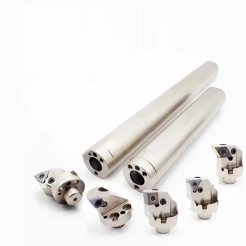 Tool Holder Head Changeable Anti-Vibration TH32 TH40-SCLCR12 CNC Lathe Cutting Bar Turning Rod PWLNR08 No Insert