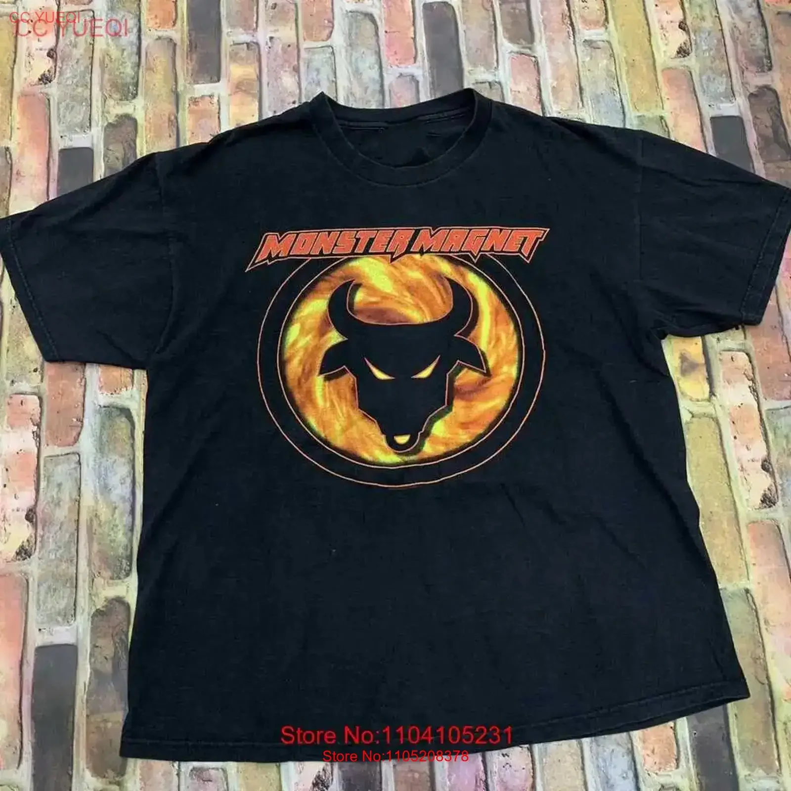Classic Monster Magnet Men S 5XL T Shirt 7D1172 vintage Washed streetwear Soft Slightly Unisex Stylish Stretched Versatile