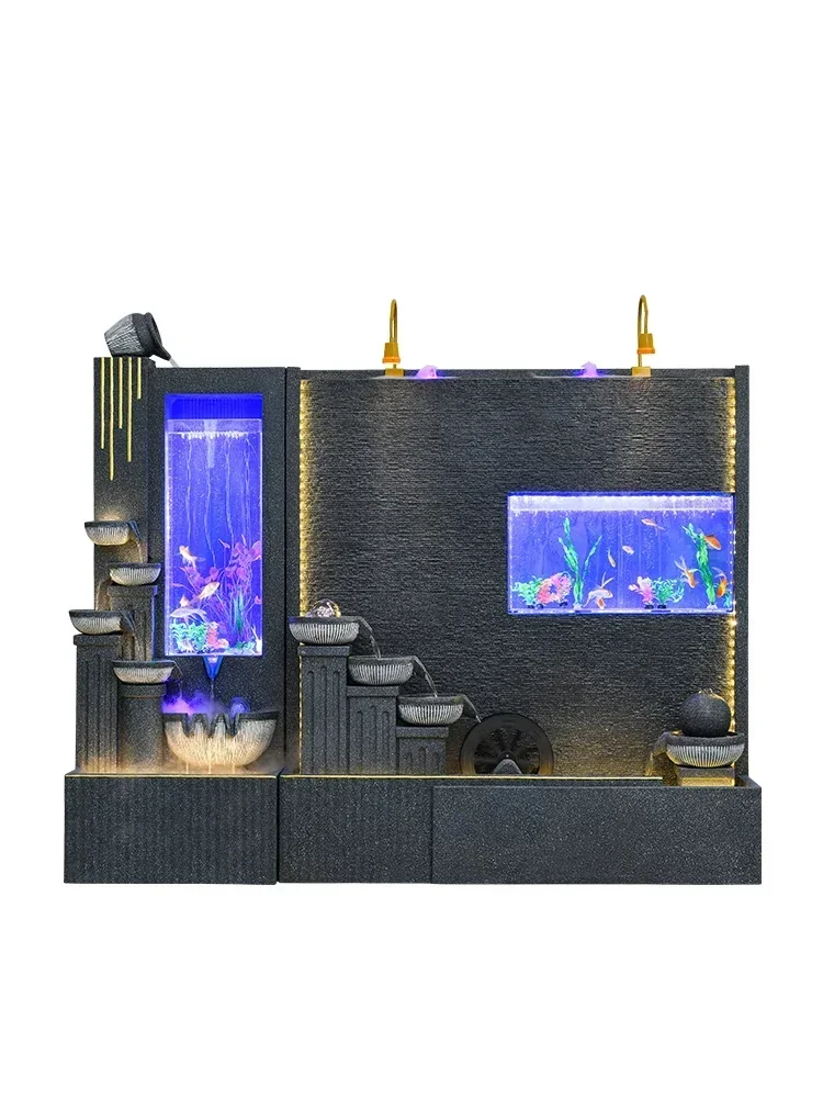 

Современная гостиная, фонтан с текущей водой, аквариум, офис, креативная мебель для дома, декор для ландшафта виллы. Горячие продажи.