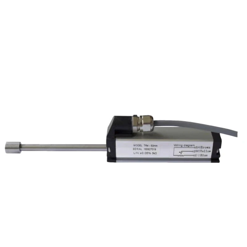KTR 10-200mm external/built-in spring self-resetting displacement sensor high precision electronic ruler  linear position sensor