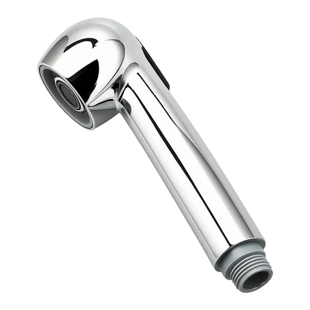 Spray Head Replacement with Dual Water Patterns Designed to Fit Standard External Thread Pull-Out Faucet Hoses