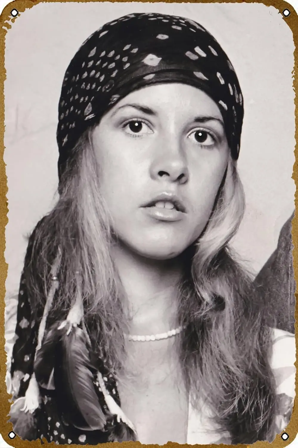 Póster de STEVIE NICKS, cartel metálico retro, cocina familiar, bar, cafetería, club, cueva, cantante femenina, decoración de pared con arte musical