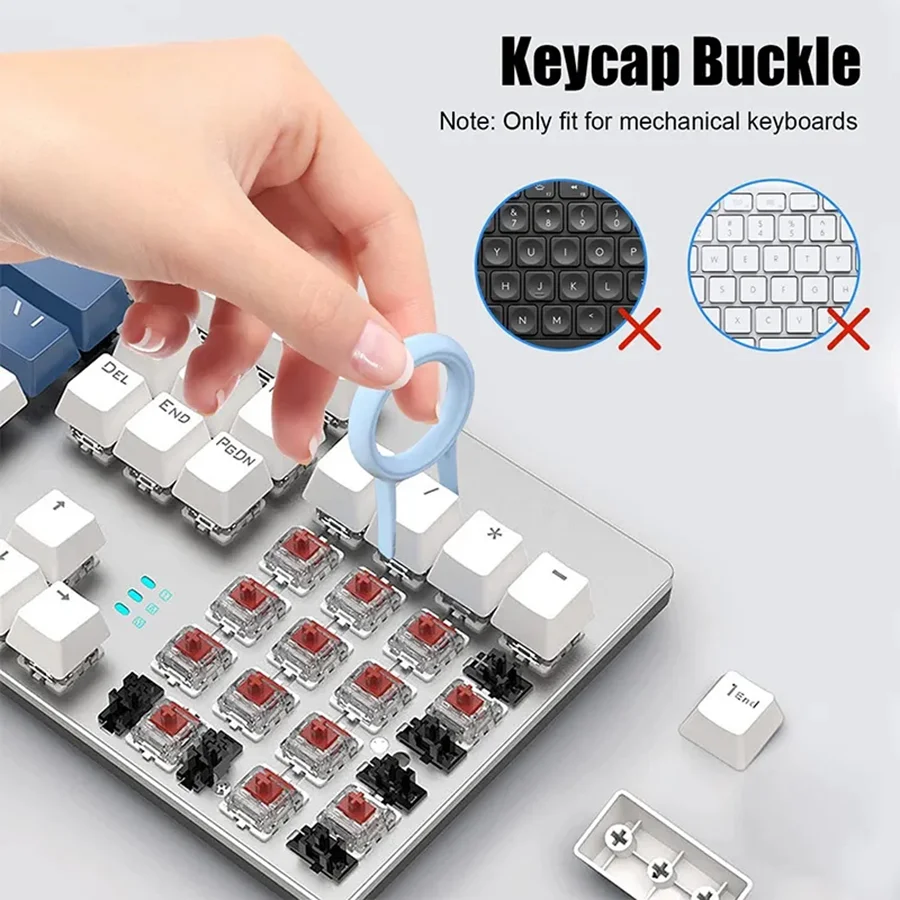 Kit de limpeza 7 em 1 para celular e tablet, teclado, teclado, keycap, caneta de limpeza, escova de limpeza, ferramenta