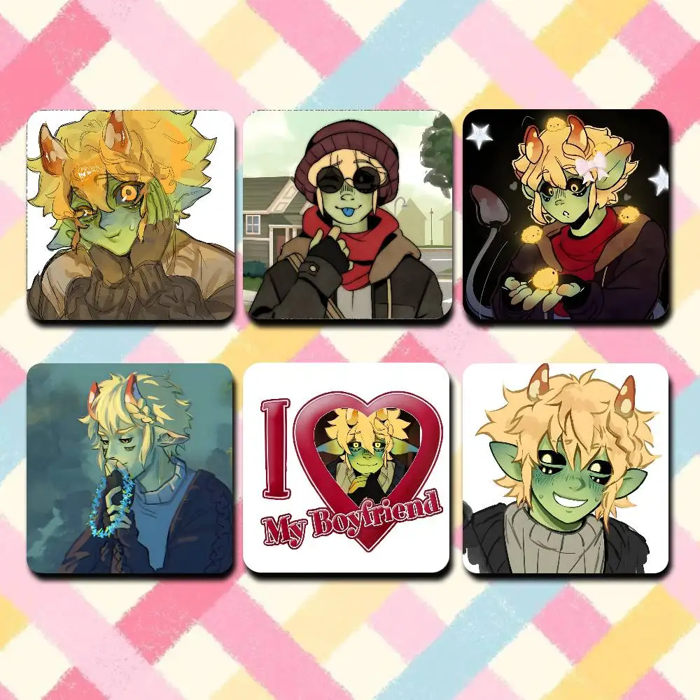 

M-Mushroom O-Oasis Anime Cute Cartoon Anime Refrigerator Magnets Soft Magnetic Heat Transfer Refrigerator Magnets Gift