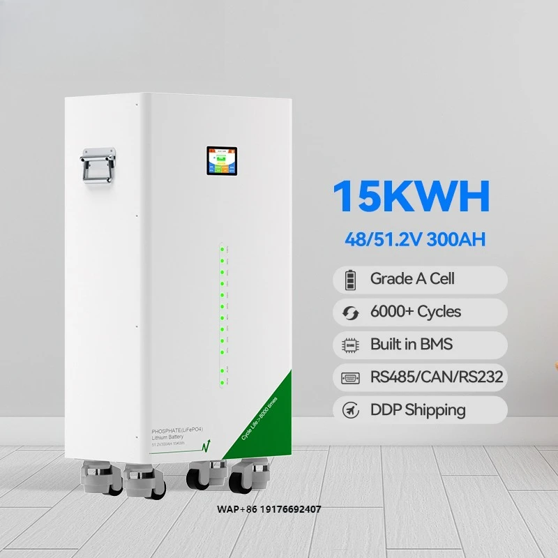 JK BMS 15kWh 51.2V 280Ah/314Ah Split Hybrid Grid Solar Battery LiFePO4 Lithium Battery