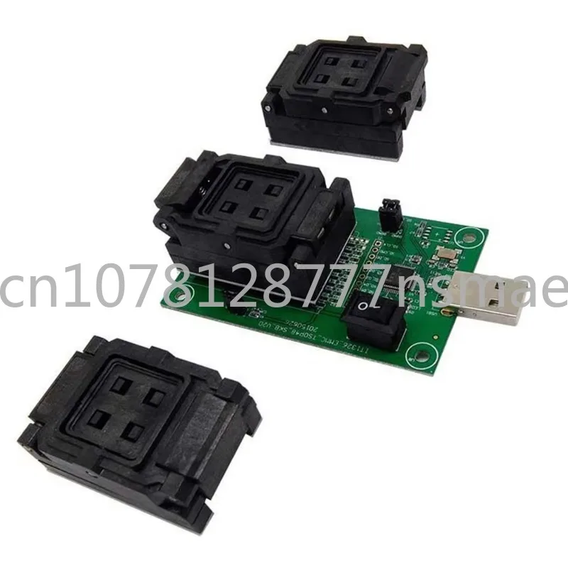 EMMC153 / 169 EMCP162 / 186 EMCP221 واجهة USB EMMC اختبار المقبس في اختبار المقبس حرق USB اختبار المقبس #3