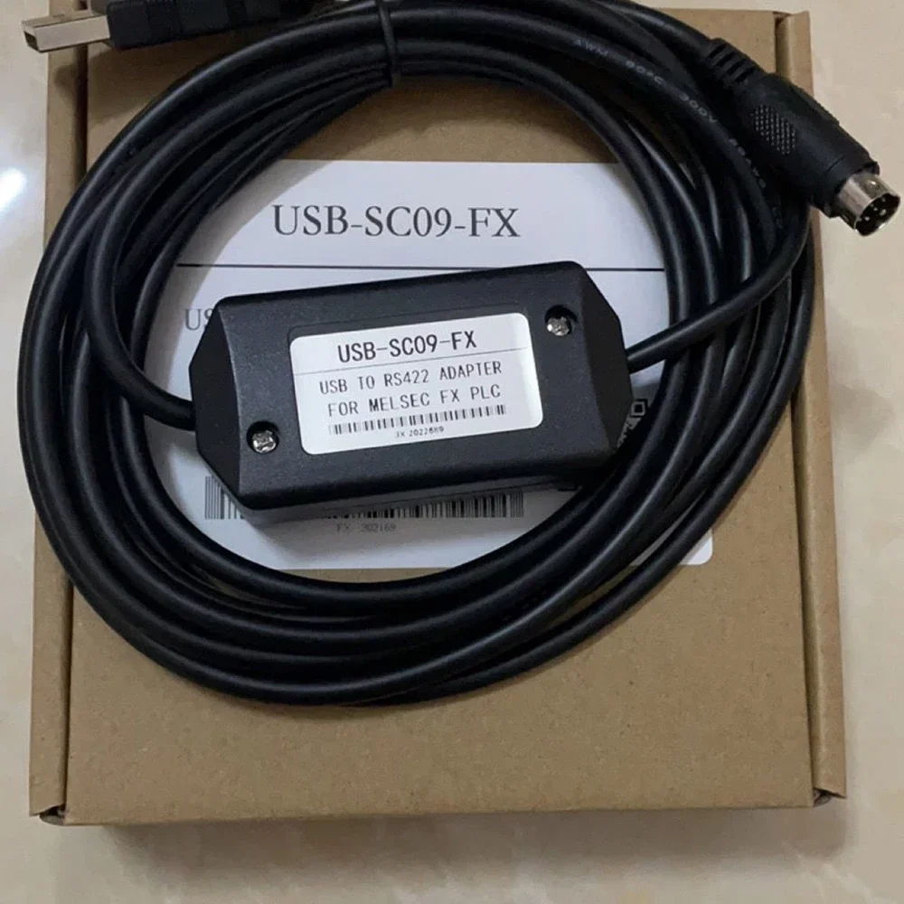 Imagem -02 - Cabo de Programação Usb para Rs422 para Mitsubishi Hcfa Wecon Plc Fx3u Fx3g Fx2n Fx0n Fx0s Fx1n Fx1s Hca1p Hca2p Hca8p Lx3v Lx5v