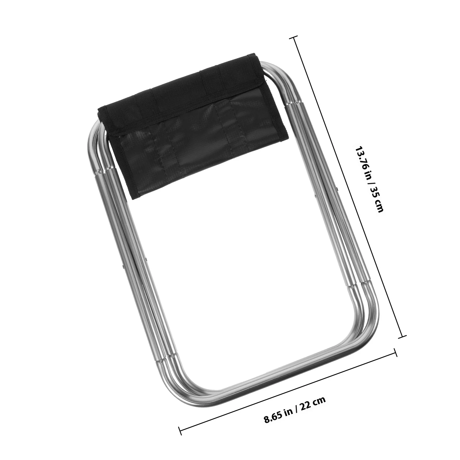 ポータブルキャンプ折りたたみスツール軽量アルミニウム合金フレームオックスフォード布コンパクトデザインアウトドアアクティビティ釣り用