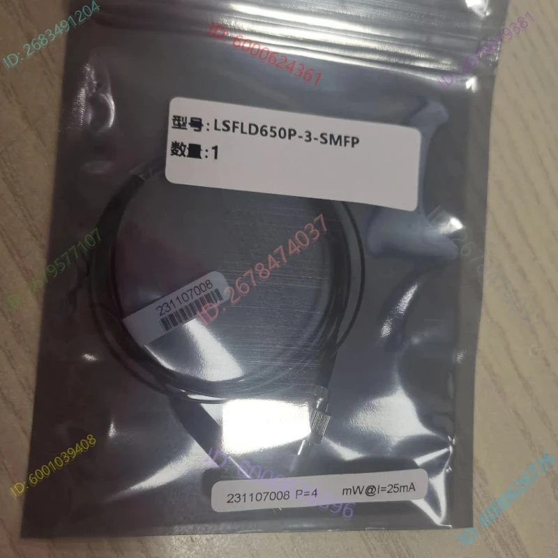

LSFLD650P-3 650nm Fiber Output 3mW Coaxial FP Cavity Laser Diode Laser