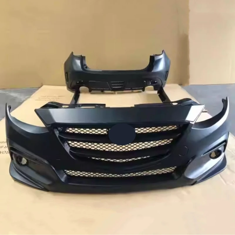 

For Mazda3 Axela 2014-2016 Hatchback Modified Front Rear Bumper Side Skirt Grille PP Material Car Body Kit Accessories