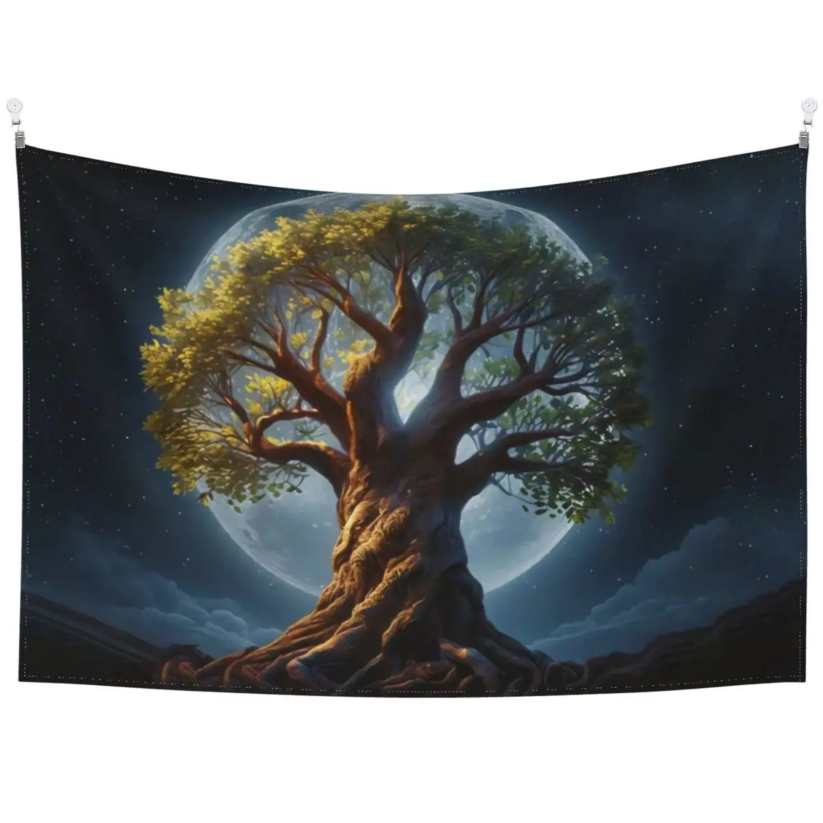 

Tree Of Life Wall Tapestry To Hang Graphic Tapestries Kawaii Bedroom Living Room Home Background Cloth Wall Decoration