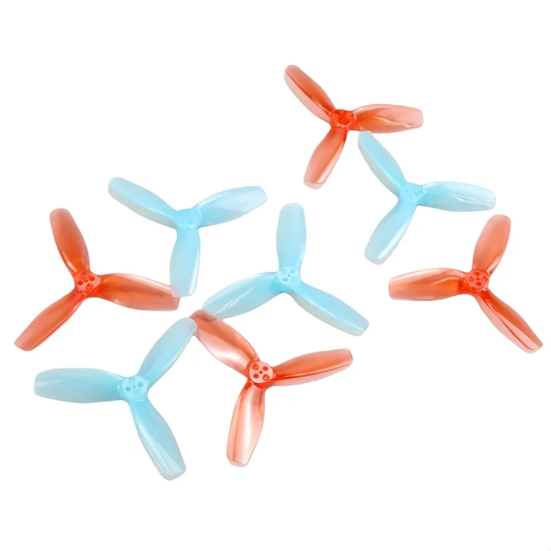 

6 Pairs GEMFAN 3024 3-Blade 3" Props - for F9A-B RC Flying Ball/Soccer Drones, FPV 3" Toothpick/Cinewhoop Ducted