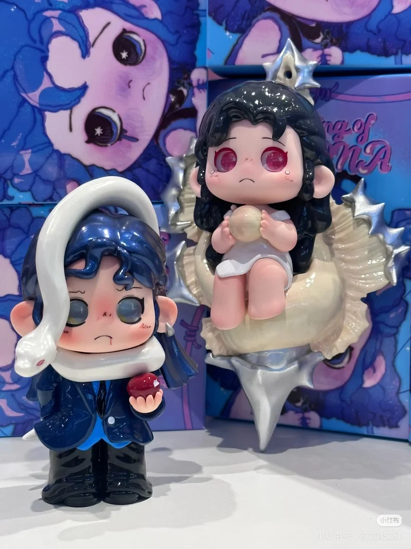 

OONA Series Cute Kawaii Blind Box Doll Figure Collectible Desktop Decoration Gift for Girls Trendy Toy for Collectors