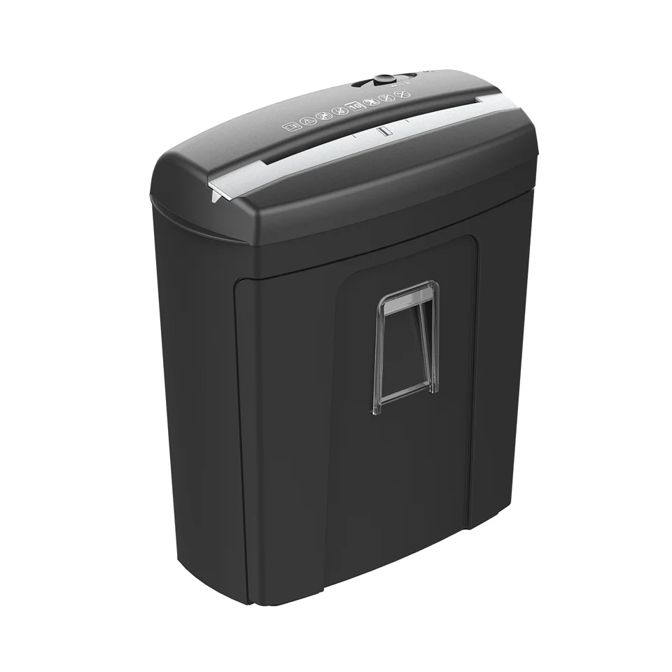 

TSC510AP Small Shredder Machine Mini Shredder Paper Machine Work From Home Pull-out Bin 10-sheet Cross Cut Paper Shredder 9.5L
