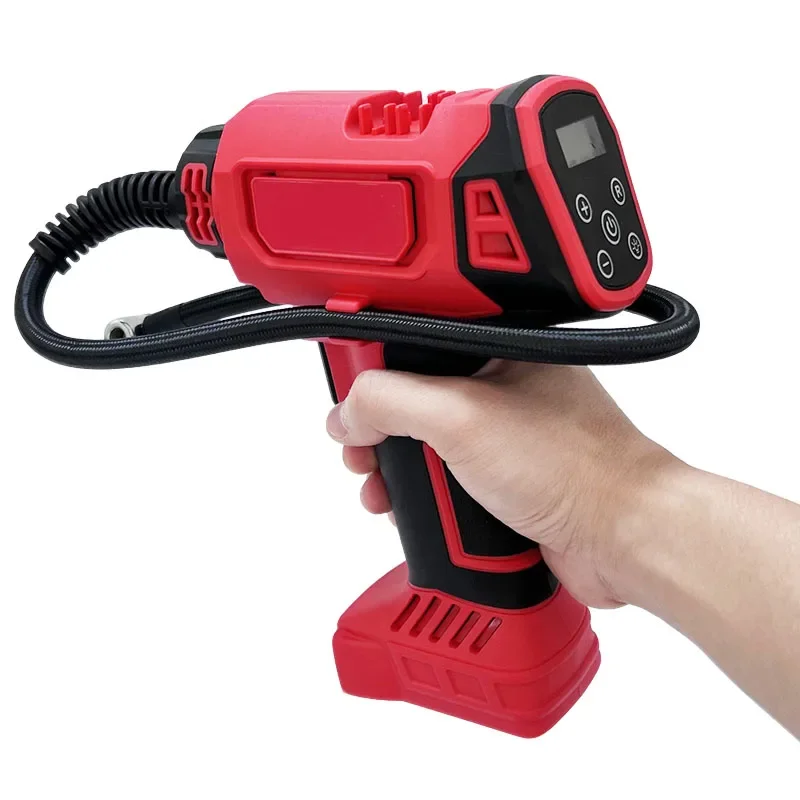 Fit Milwaukee pompe à Air électrique Portable sans fil voiture pneu gonfleur automatique compresseur d'air outils électriques pour Makita pour Dewalt
