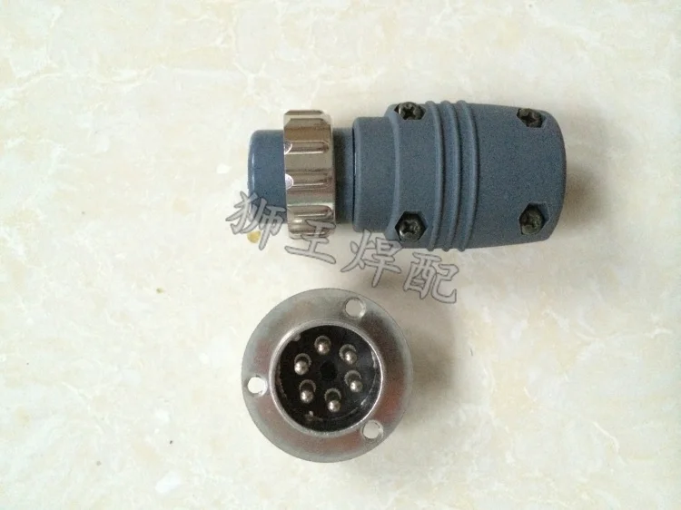 Panasonic Aotai Connector Aviation Plug a Set of Six Core Plug and Seven Core Plug Welding Machine Accessories