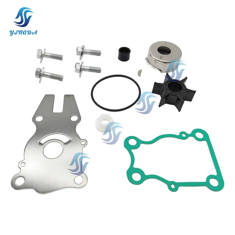 

Boat Engine Water Pump Repair Kit for Yamaha Outboard 2T/4T 40HP 50HP 60HP Model 63D-W0078 18-3434 boat part
