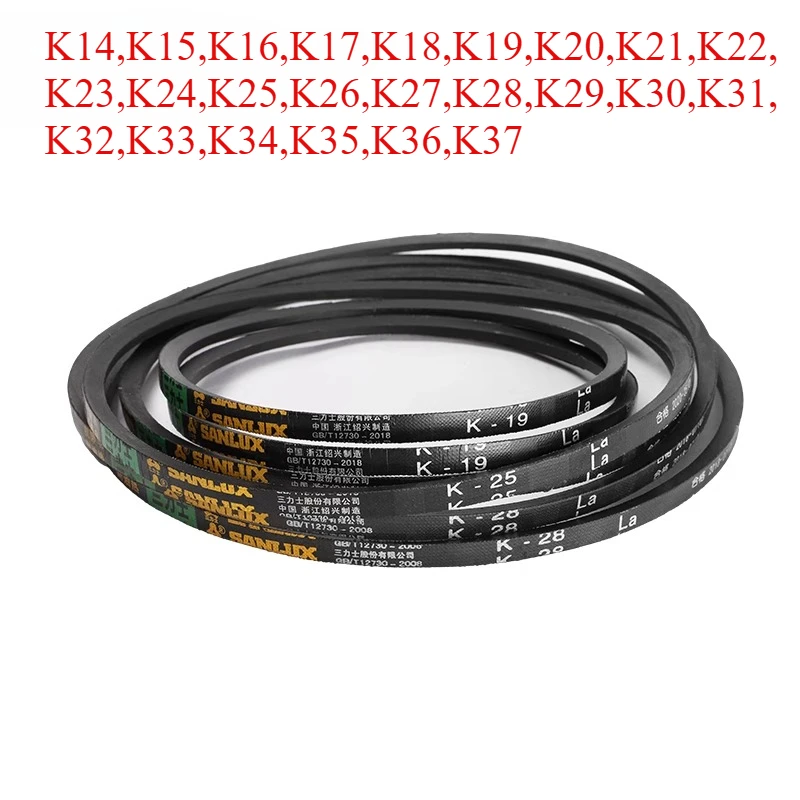 1 قطعة حزام على شكل حرف V K k14 k15 k16 k17 k18 k19 k20 k21 k22 k23 حزام القيادة