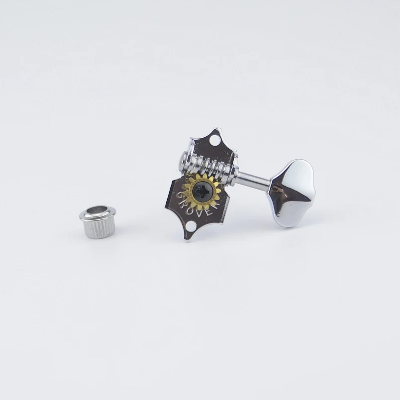 Gear Ratio Vintage Open Gear String Tuners Machine Head a Set, Musical Instruments Accessories